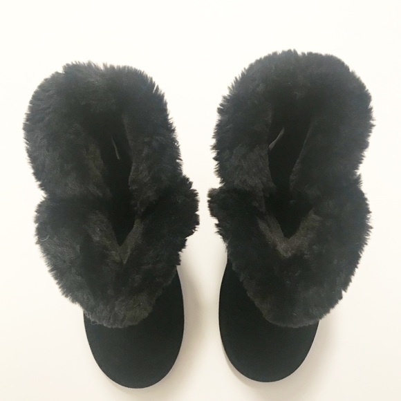 NWOB, Style & Co, BRAND NEW❣️ Black Suede Leather Booties - Picture 4 of 9
